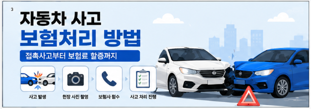 자동차 사고 보험처리 방법｜접촉사고부터 보험료 할증까지 꼭 알아야 할 것