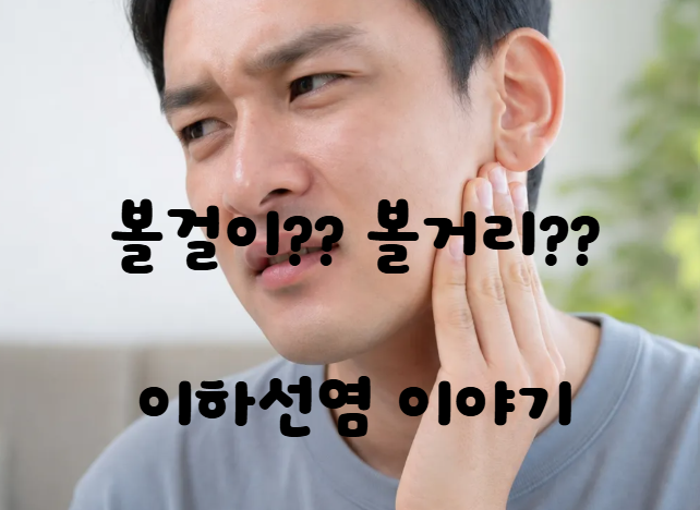 볼거리 볼걸이 차이? "볼이 빵빵하게 부었는데..." 올바른 맞춤법과 유행성이하선염 초기 증....