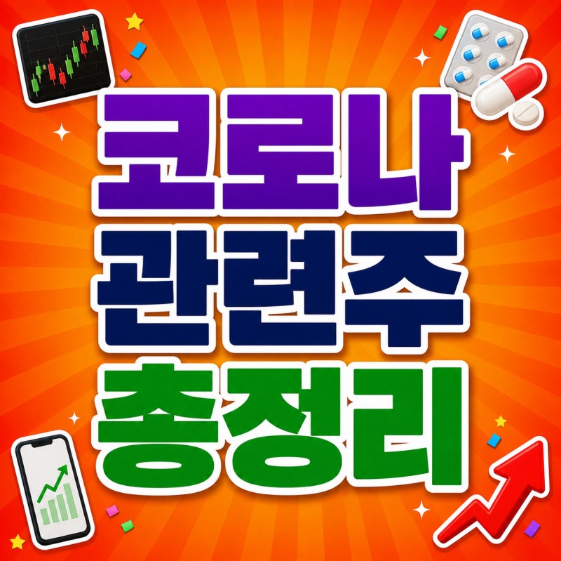중국 코로나 재유행 관련주, 백신, 진단키트 대장주 총정리