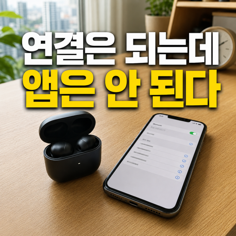 갤럭시 버즈4 프로 아이폰 연결, 앱 없이 어디까지 될까