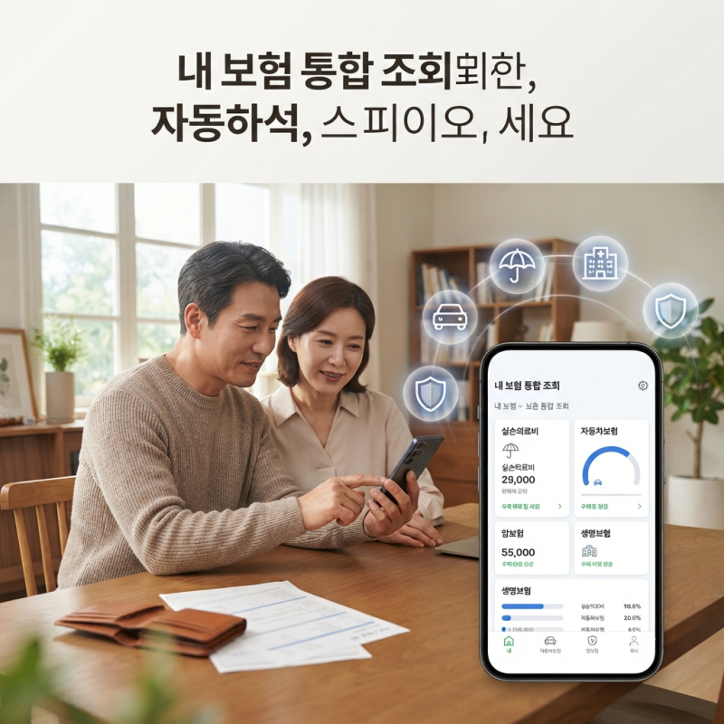 보험료는 매달 내는데, 무슨 보험인지 모른다면? 내 보험 한 번에 확인하는 방법