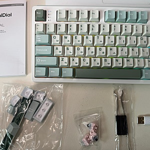 프리플로우 archon AK68 DualDial 내돈내산 후기⌨️｜사무실에서 쓰기 좋은 저소음 기계식 키보....