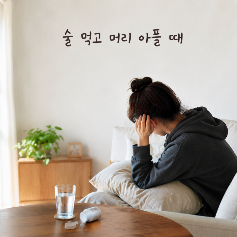 술 먹고 머리 아플때 무심코 먹으면 안되는 진통제