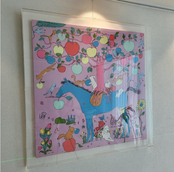 울산 에르메스액자 제작, 신축아파트 거실·현관을 특별하게 만드는 명품 스카프 액자 인테....