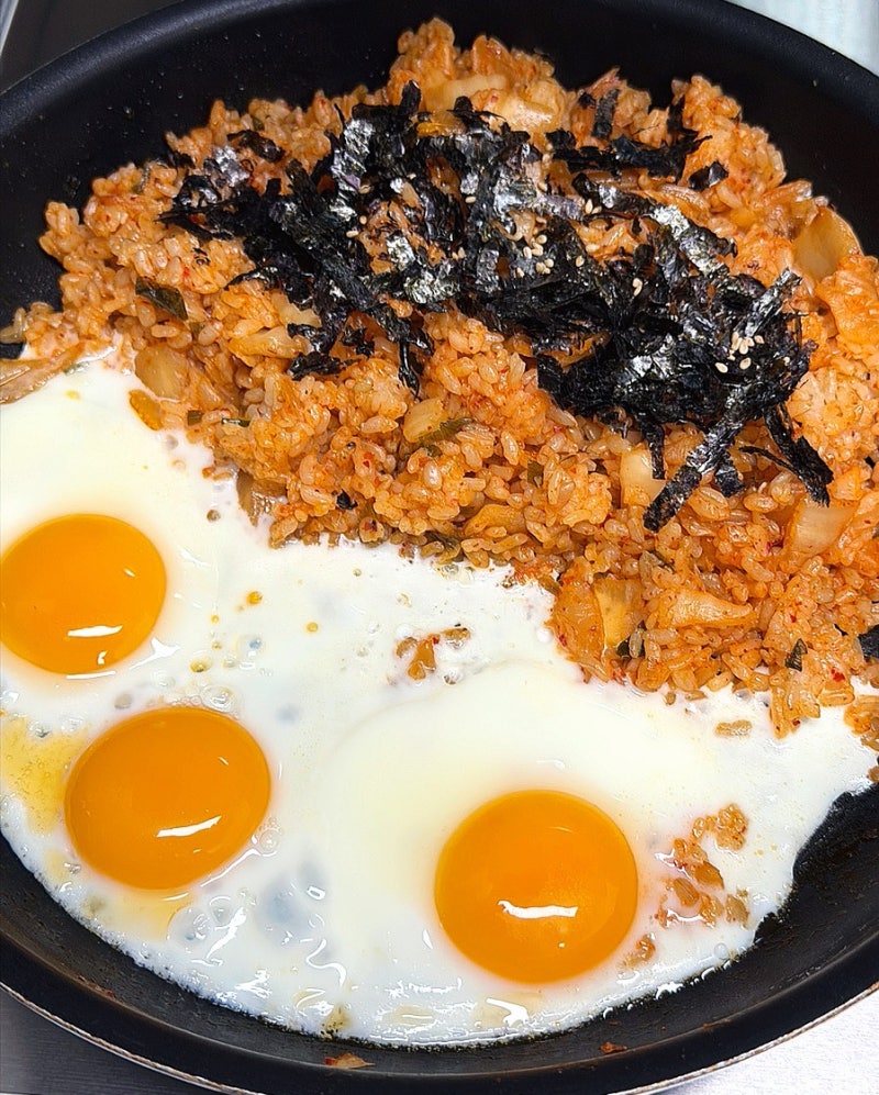 류수영 김치볶음밥 레시피 간단하게 만들기