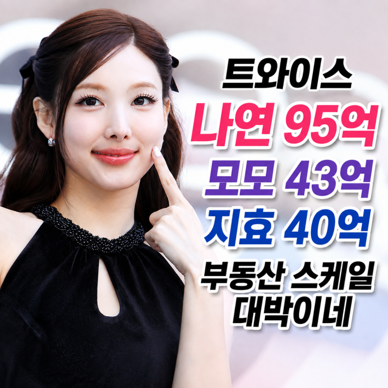 나연 95억 청담동 건물 샀다, 알고 보니 모모·지효도 부동산 큰손