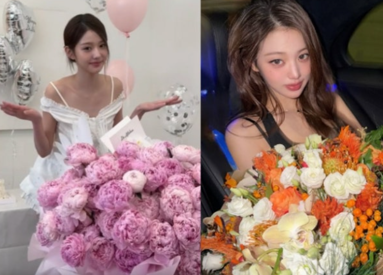 "Lucky Vicky Since Birth" IVE's Jang Won-young's Grand 22nd Birthday Party Revealed