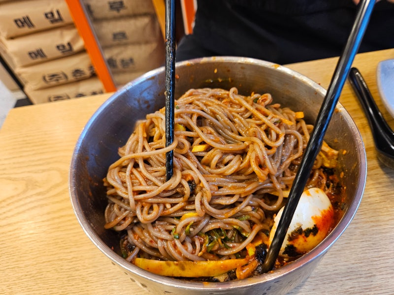 만수동 맛집추천 모밀지기 판모밀과 만두맛집