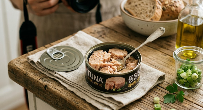 참치캔 100g당 198kcal, 기름 뺀 라이트캔은 절반? 참치회와 영양성분이 다른 이유까지