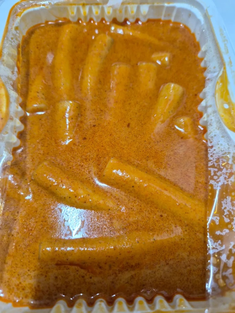 신전떡볶이 마라로제떡볶이(매운맛),콘버터,신전떡볶이(중간맛),처갓집 핫슈림프양념치킨