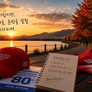 2026 춘천마라톤 참가권 도전기, 프로스펙스 춘마 패키지 구매 결과는?