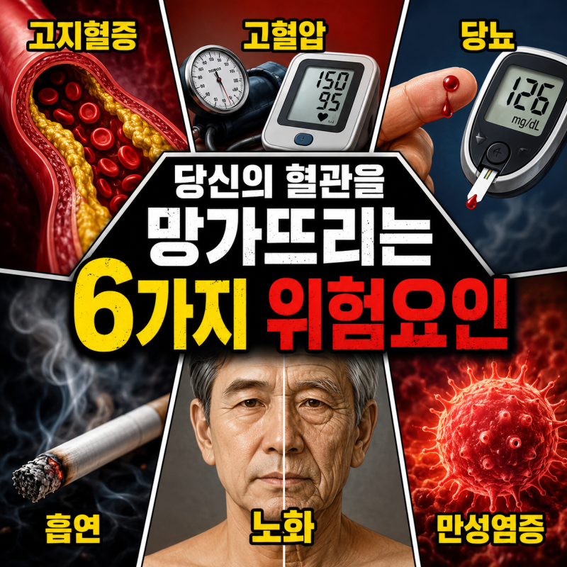 죽상경화증, 심근경색과 뭐가 다를까?