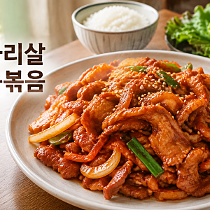 돼지고기 뒷다리살 요리 추천｜퍽퍽하지 않은 제육볶음 황금레시피