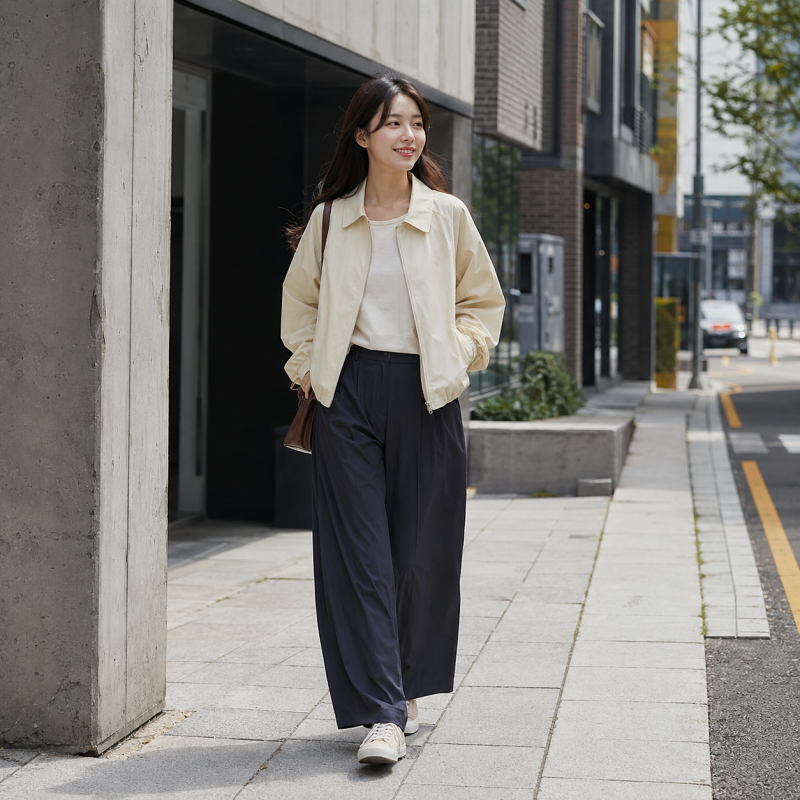 블루종 뜻, 점퍼와 비슷한 짧은 아우터