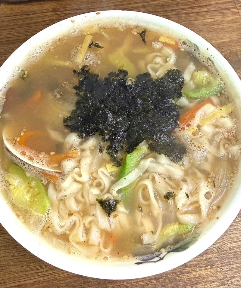 [저당레시피]모시조개 멸치칼국수｜쉬운 칼국수 레시피.농심칼국수
