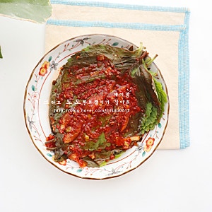 깻잎 양념장 레시피 깻잎김치 깻잎무침 맛있게 만들기
