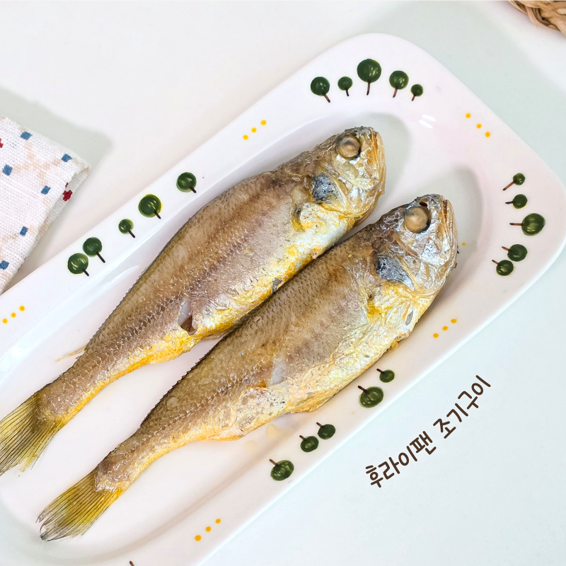 조기구이 살 안부서지게 굽는법 조기 손질법 후라이팬 생선구이