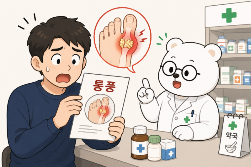 [통풍 처방약] 페브릭정, 자이로릭정 비교 분석 나에게 맞는 요산저하제 총정리