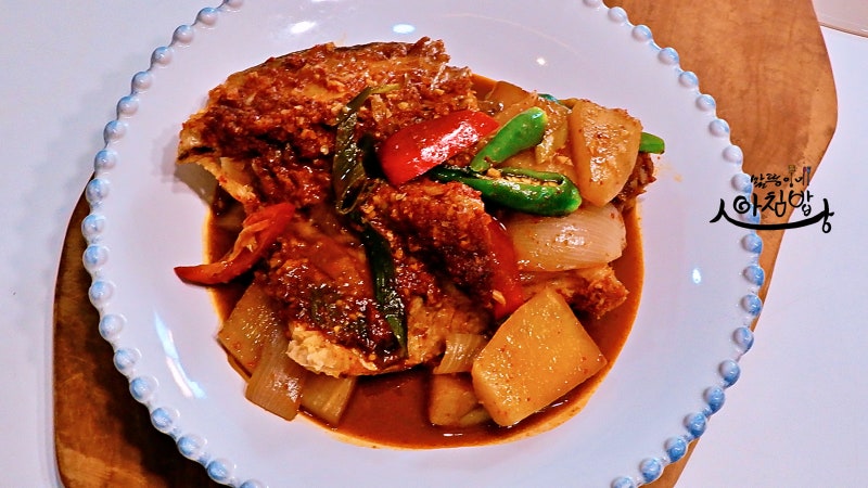 반건조생선 우럭요리 우럭조림 반건조우럭 조림