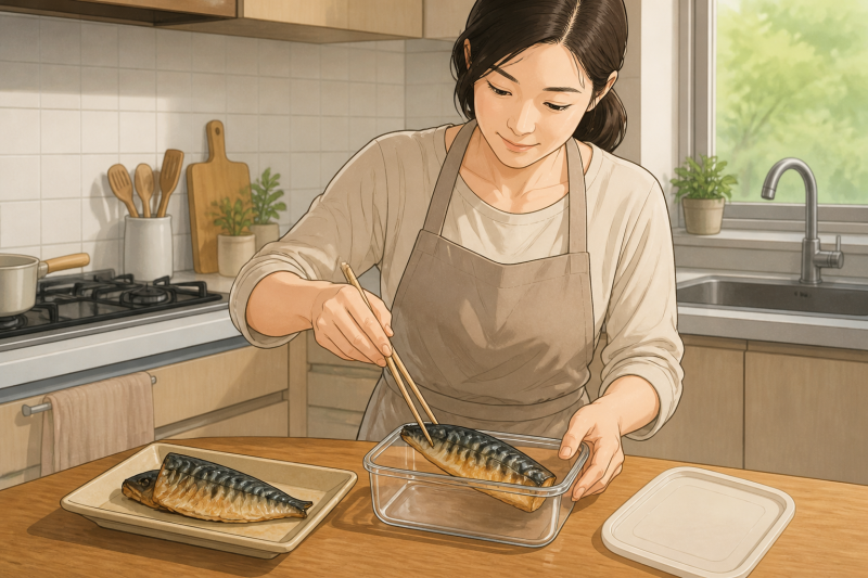 고등어구이 기름과 짠맛을 줄여 바삭하게 굽는 법