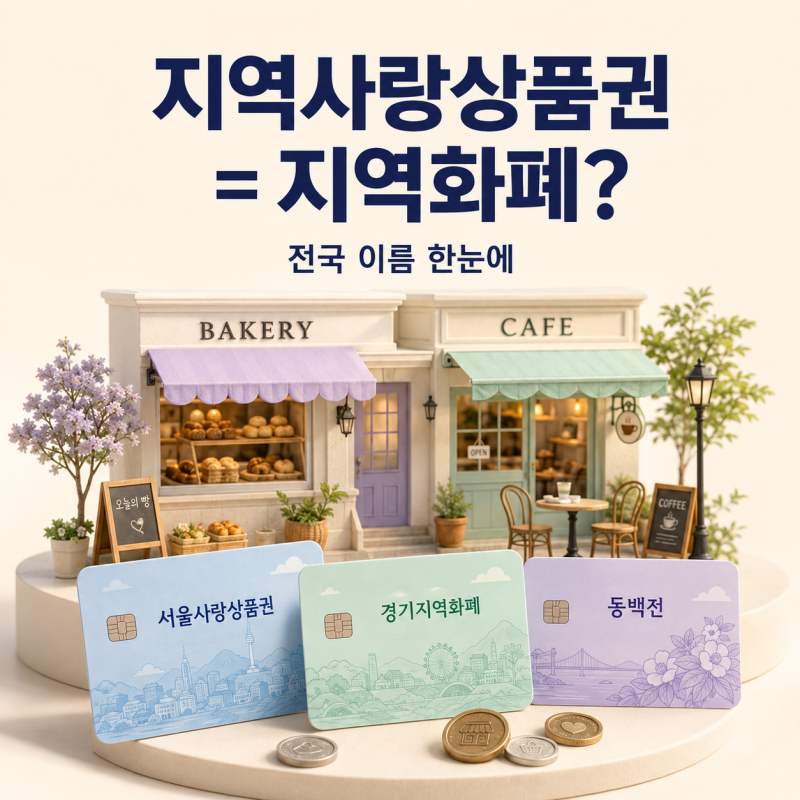 지역사랑상품권이 지역화폐? 2030년 31.2조 원 확대 소식과 전국 명칭 정리