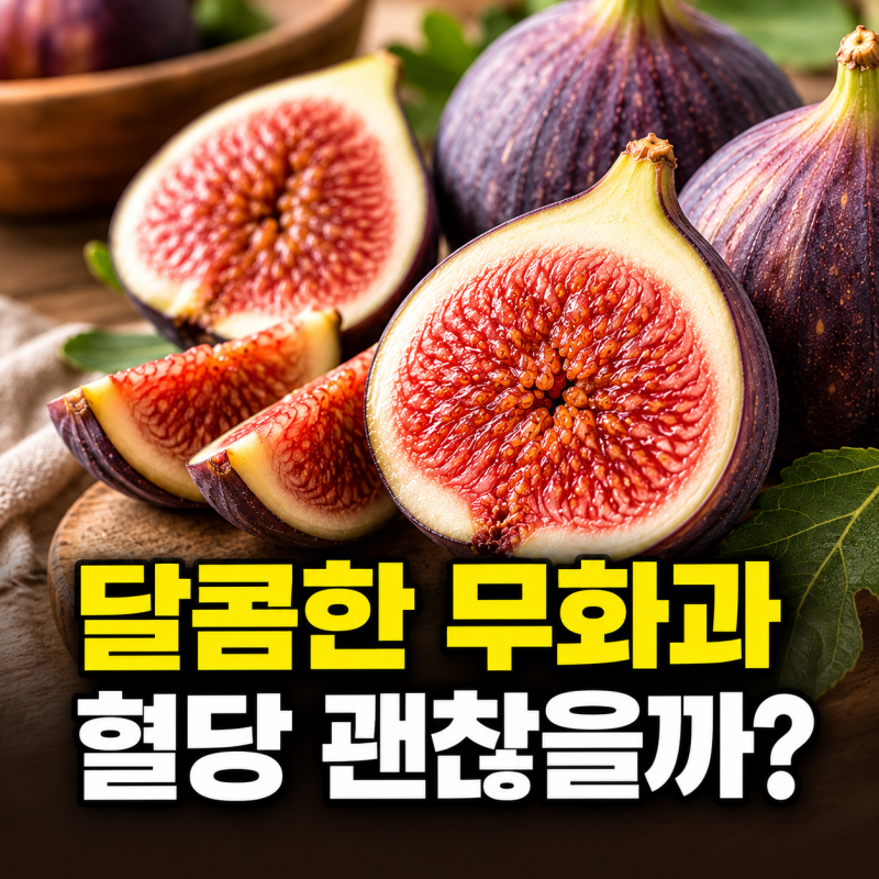무화과 달아서 피했다면? 혈당 걱정될 때 하루 몇 개가 적당할까