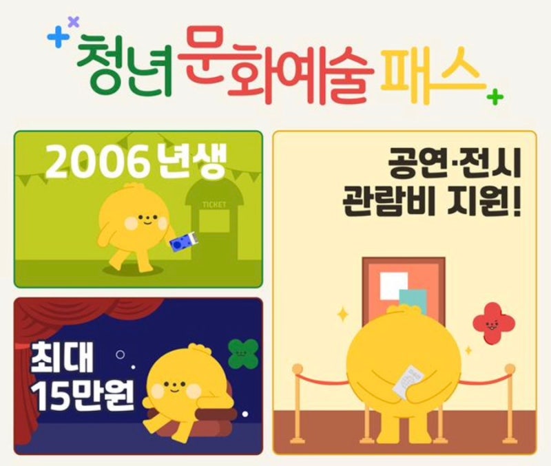 2026 청년문화예술패스 신청방법 총정리! 대상부터 신청기간, 사용처, 지원금까지 한눈에