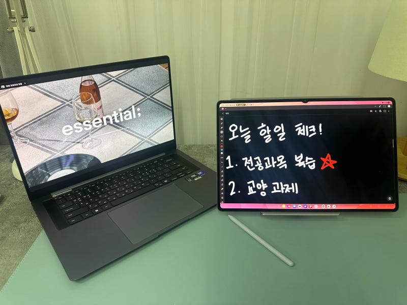 갤럭시북6프로 16인치 실사용기, 삼성노트북구독으로 들인 이유까지