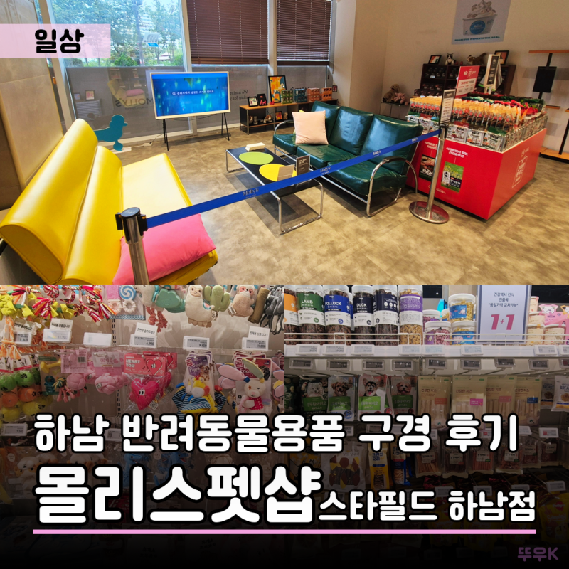 하남스타필드 강아지용품·반려동물용품 구경 후기 | 몰리스펫샵 스타필드하남점