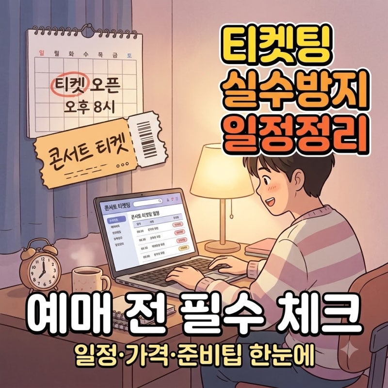 최유리 콘서트 2026 머무름 예매 전 꼭 볼 일정표와 티켓팅 실수 방지 팁