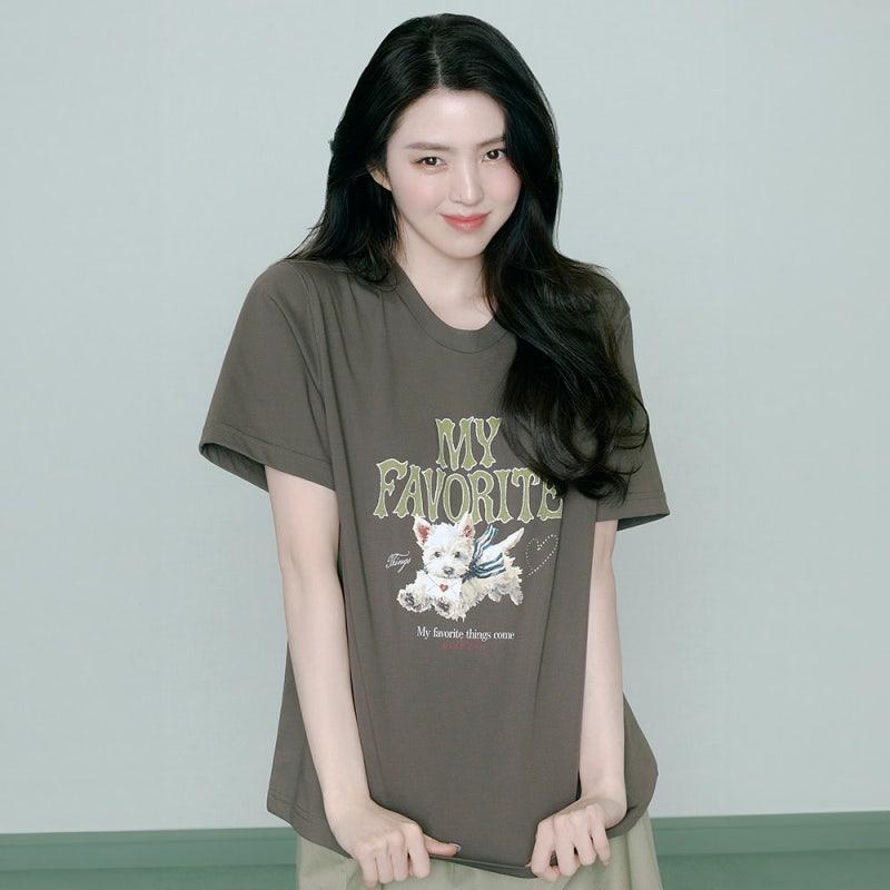 한소희 착용 휠라 여성 마이티셔츠 오버핏 사이즈 솔직 후기