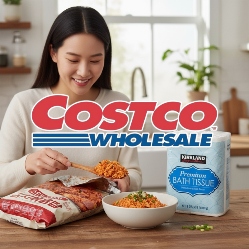 코스트코 스모크소시지 김치볶음밥, 진짜 맛있을까?(내돈내산 후기)