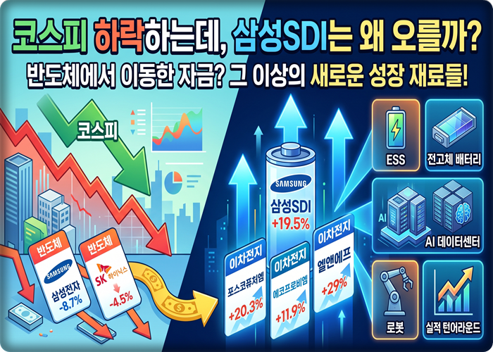 삼성SDI 주가 상승의 배경, 이차전지 대장주의 귀