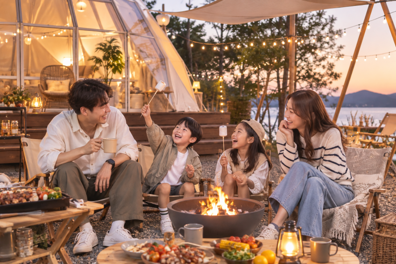 [여행 Talk] 캠핑 장비 없이 가볍게! 전국 이색 글램핑 추천