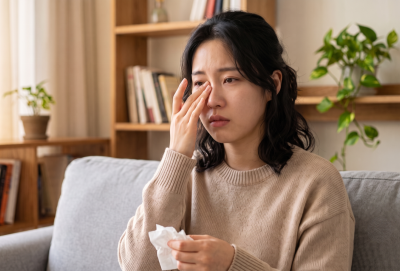결막염증상 및 원인따라 다른 결막염전염