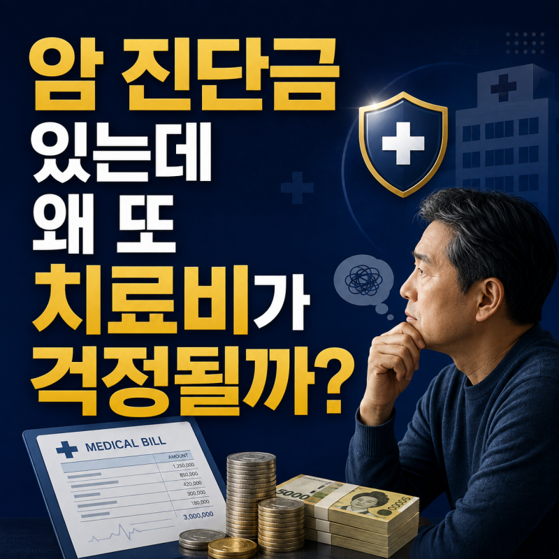 비급여암주요치료비 진단금만으로 충분할까요? 가입 전 체크포인트