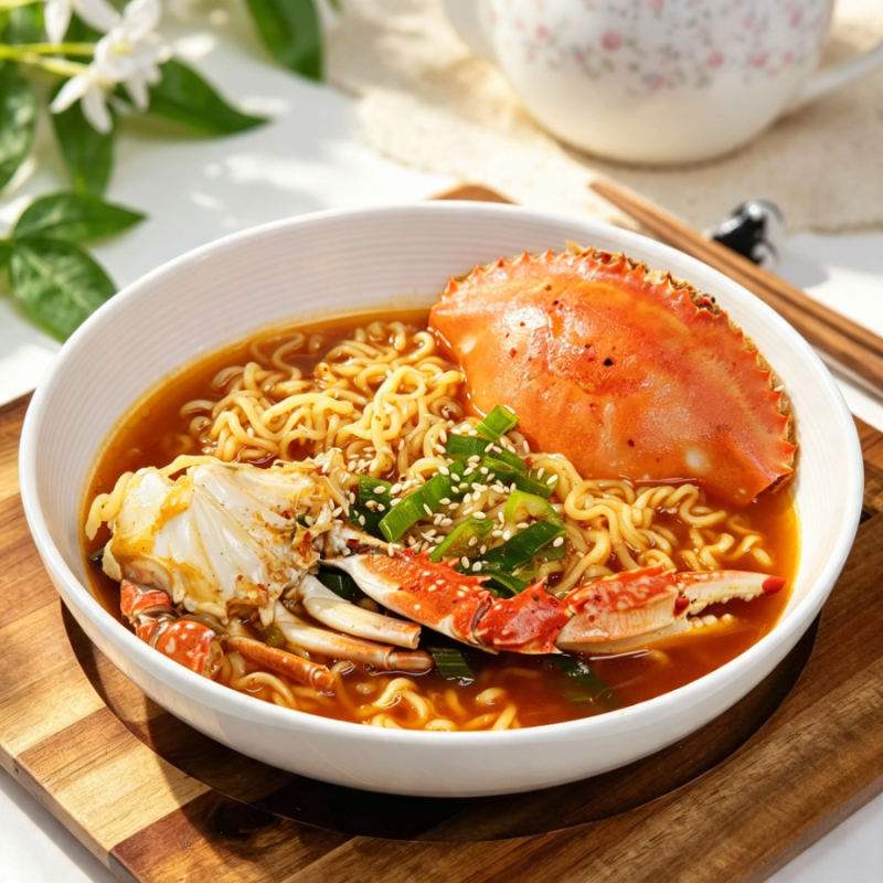 제철 꽃게 하나 넣었을 뿐인데! 류수영 꽃게라면 레시피 손질법 보관