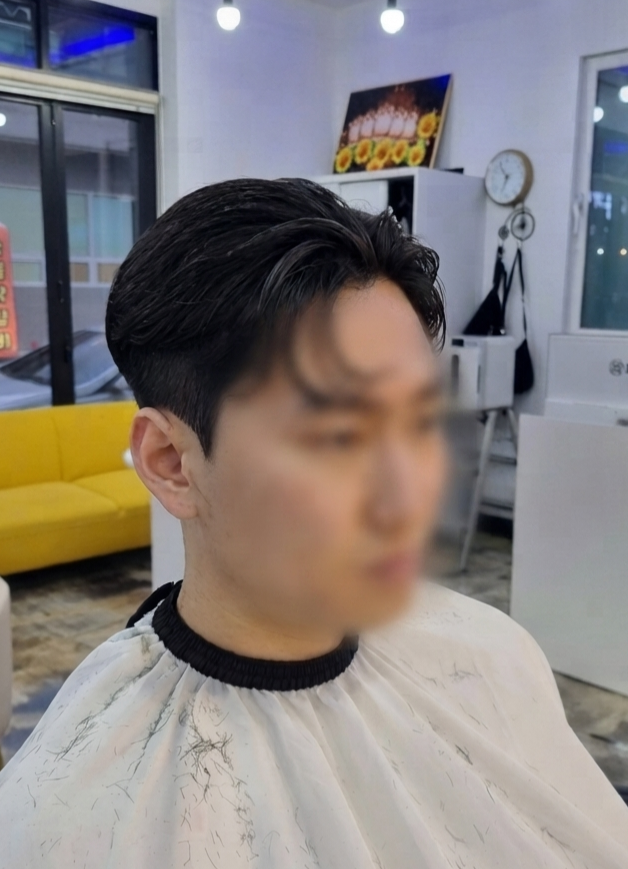 [문경 미용실 김병욱헤어] 20~30대 남성 취향저격! 에이티즈 최산 스타일 슬릭백 언더컷 스타....