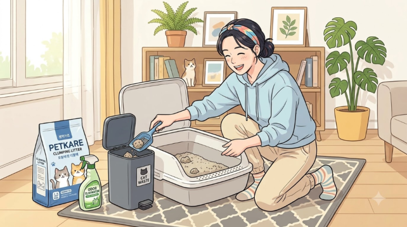 초보 집사 필수! 고양이 화장실 관리 완벽 가이드