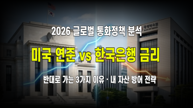 미국 연준은 금리 내리는데 한국은행은 왜 올릴까? 한미 기준금리 디커플링(역주행)의 3대 핵....