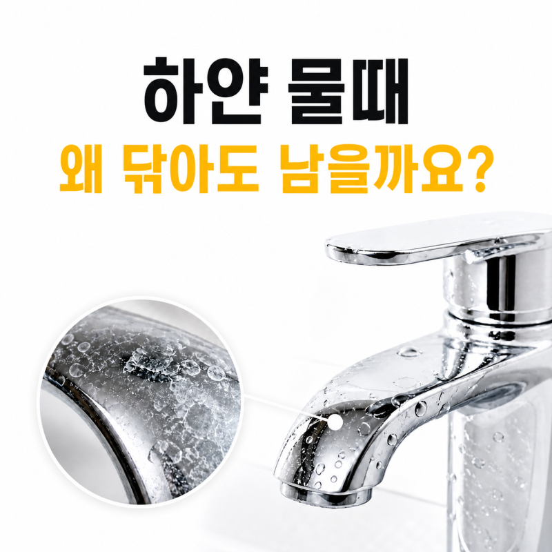구연산 효능, 물때 제거에 강한 이유와 사용법