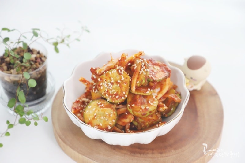 오이무침 황금레시피 새콤달콤 백종원 고추장 오이무침 양념 만들기