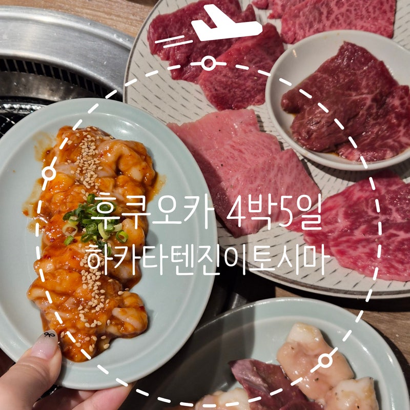 후쿠오카 4박5일 여행 코스 | 텐진 마츠리, 모츠나베 맛집까지