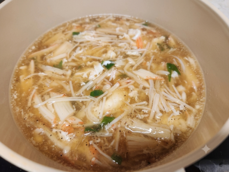 "중식당에서 먹던 그 맛!" 단돈 3천 원으로 만드는 고급 [게살스프]