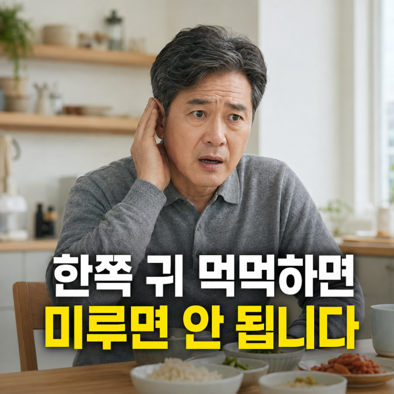 한쪽 귀가 갑자기 먹먹하다면? 귀지라 넘기기 전 볼 4가지
