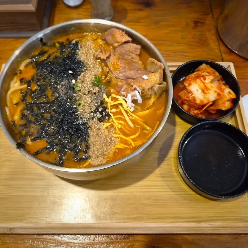 속초중앙시장 장칼국수 맛집 추천 속초오면