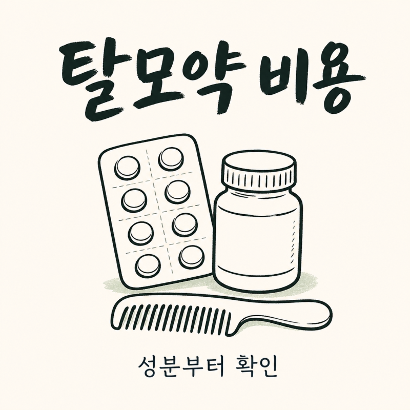 피나스테리드 두타스테리드 차이, 탈모약 가격보다 중요한 기준