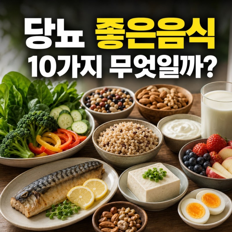 당뇨에 좋은음식 10가지와 나쁜음식 10가지, 무엇을 먹고 무엇을 줄여야 할까?