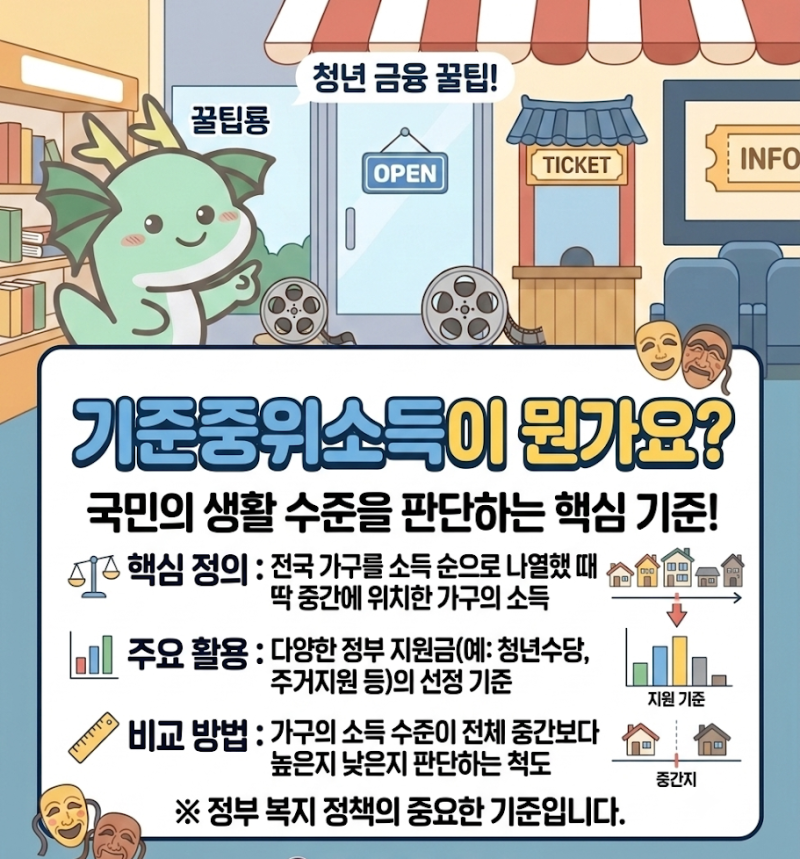 기준중위소득이 뭔가요? 2026년 가구원수별 표로 한 번에 정리