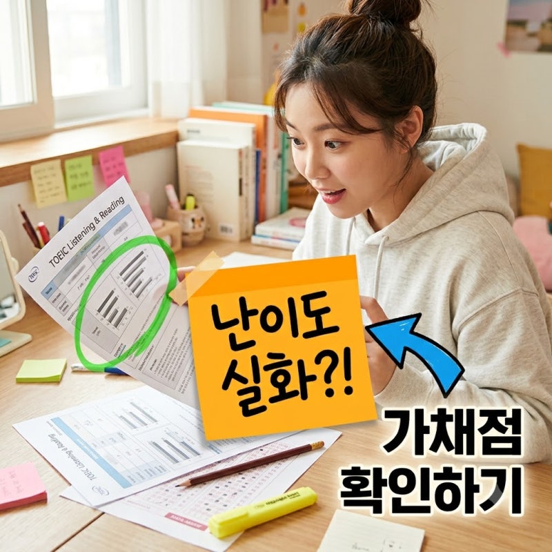 8월 30일 토익 시험 난이도 논란.. 성적 발표일과 가채점 결과는?